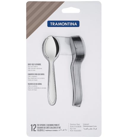 Jogo de Colher De Chá em Aço Inox com 12 Peças Laguna Tramontina Menor preço em Jogo de Colher De Chá em Aço Inox com 12 Peças Laguna Tramontina