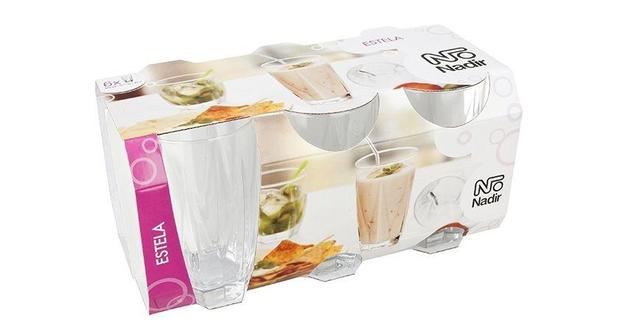 Jogo de Copos 6 Peças Estela Long Drink 460ml R.7661 Nadir Menor preço em Jogo de Copos 6 Peças Estela Long Drink 460ml R.7661 Nadir