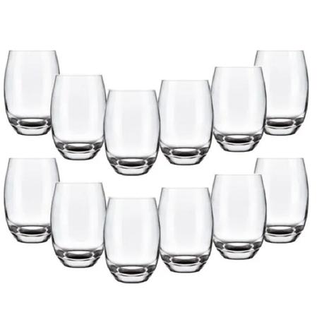 Jogo De Copos De Vidro Long Drink Aruba Cristal Incolor Transparente 465ml com 12 Peças - Nadir Figueiredo Menor preço em Jogo De Copos De Vidro Long Drink Aruba Cristal Incolor Transparente 465ml com 12 Peças - Nadir Figueiredo