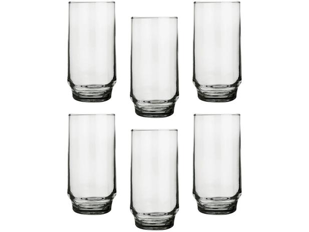 Jogo de Copos Vidro 6 Peças 410ml - Nadir Lights LD