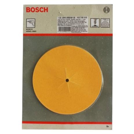 Jogo de Discos de Lixa 5” Grana 50 / 80 / 120 / 6 Unidades 9617081819 - Bosch é boa?