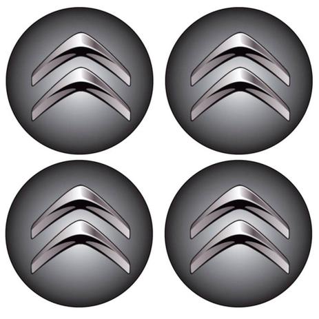 Jogo de Emblemas Resinados 48mm Citroen Para Calotas Rodas - Botom 4 Peças Menor preço em Jogo de Emblemas Resinados 48mm Citroen Para Calotas Rodas - Botom 4 Peças