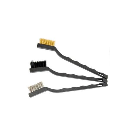 Jogo de Escovas em Aço Pequeno com 3 Peças Preto - Mtx é boa?