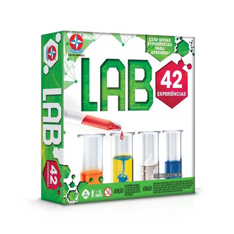 Jogo de Experiências LAB 42 - Estrela Menor preço em Jogo de Experiências LAB 42 - Estrela