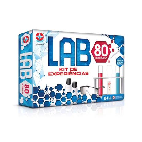 Jogo de Experiências LAB 80 - Estrela Menor preço em Jogo de Experiências LAB 80 - Estrela