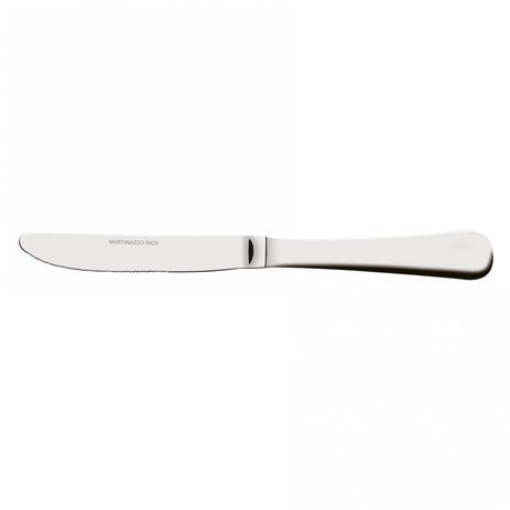 Jogo de Facas de Mesa 12 Peças Ponta Redonda Aço Inox Estilo Martinazzo Cinza Menor preço em Jogo de Facas de Mesa 12 Peças Ponta Redonda Aço Inox Estilo Martinazzo Cinza