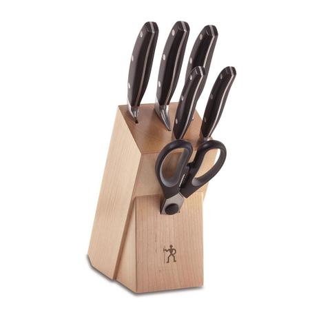 Jogo de facas em aço inox Zwilling 7 peças Menor preço em Jogo de facas em aço inox Zwilling 7 peças