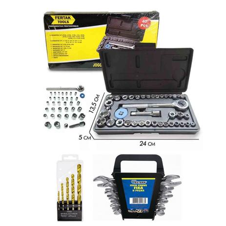 Jogo De Ferramentas 51 Peças Com Soquetes + Kit Chave Combinada Western Brocas Mtx - Titanium é ruim? Jogo De Ferramentas 51 Peças Com Soquetes + Kit Chave Combinada Western Brocas Mtx - Titanium é boa?
