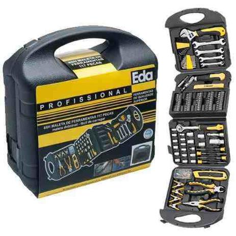 Jogo De Ferramentas Completa Maleta Kit 117 Peças  Hobby Casa Profissional - Eda é boa?
