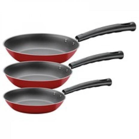 Jogo de Frigideiras Versalhes Antiaderente 3 Peças Starflon T1 Tramontina 20198716 é boa?