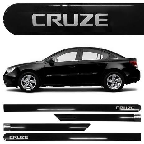 Jogo de Friso Lateral Cruze 2012 a 2019 Preto Carbon Flash - Sean car Menor preço em Jogo de Friso Lateral Cruze 2012 a 2019 Preto Carbon Flash - Sean car