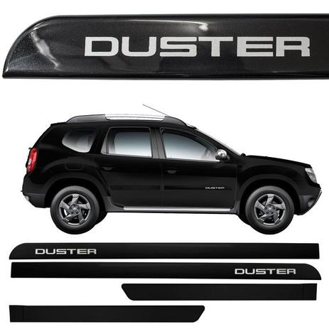 Jogo de Friso Lateral Duster 2012 a 2019 Preto Nacre - Sean car é boa?