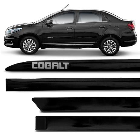Jogo de Friso Lateral Facão Cobalt 2011 a 2019 Preto Ouro Negro com Grafia Tipo Borrachão - Zp Menor preço em Jogo de Friso Lateral Facão Cobalt 2011 a 2019 Preto Ouro Negro com Grafia Tipo Borrachão - Zp