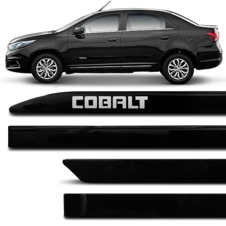 Jogo De Friso Lateral Facão Cobalt 2012 A 2019 Preto Global Com Grafia Tipo Borrachão - Zp Menor preço em Jogo De Friso Lateral Facão Cobalt 2012 A 2019 Preto Global Com Grafia Tipo Borrachão - Zp