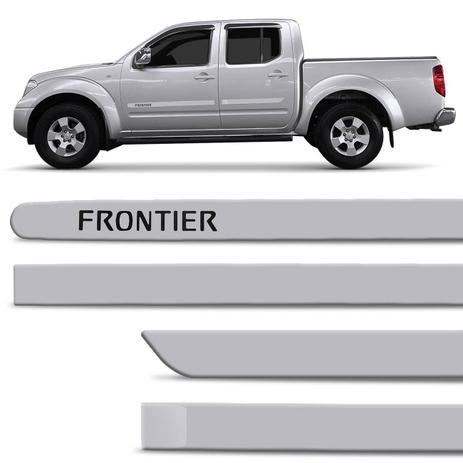 Jogo De Friso Lateral Frontier 2013 A 2019 Prata Breeze Cor Original Grafia Dupla Face - Zp Menor preço em Jogo De Friso Lateral Frontier 2013 A 2019 Prata Breeze Cor Original Grafia Dupla Face - Zp