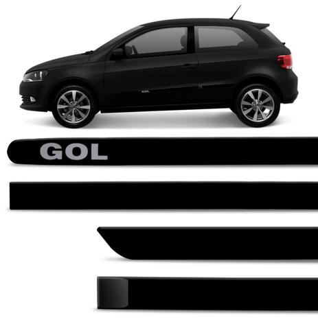 Jogo De Friso Lateral Gol 2009 A 2019 Preto Ninja Cor Original Grafia Dupla Face - Zp Menor preço em Jogo De Friso Lateral Gol 2009 A 2019 Preto Ninja Cor Original Grafia Dupla Face - Zp