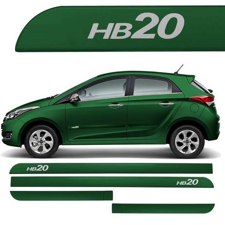 Jogo de Friso Lateral HB20 2013 a 2019 Verde Forest - Sean car é boa?