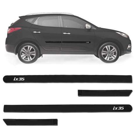 Jogo de Friso Lateral IX35 2011 a 2019 Preto Onix - Sean car é ruim? Jogo de Friso Lateral IX35 2011 a 2019 Preto Onix - Sean car é boa?