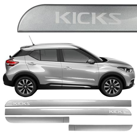 Jogo de Friso Lateral Kicks 2017 a 2019 Prata Classic - Sean car é boa?