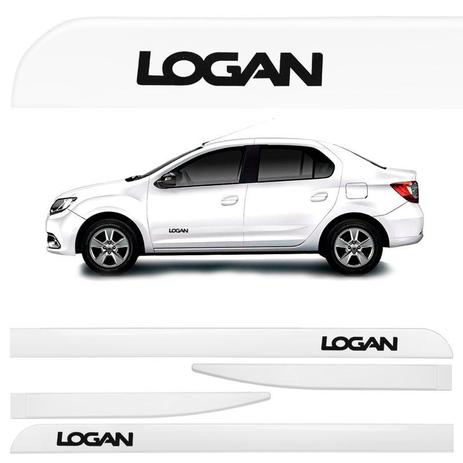 Jogo de Friso Lateral Logan 2016 2017 Branco Neige - Sean car é boa?