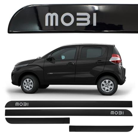 Jogo de Friso Lateral Mobi Preto Vulcano - Sean car é boa?