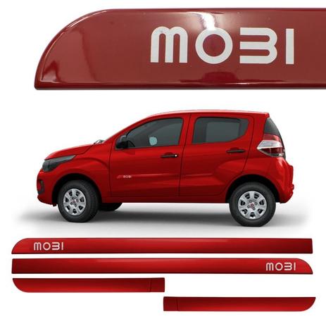 Jogo de Friso Lateral Mobi Vermelho Alpine - Sean car é boa?