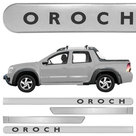Jogo de Friso Lateral Oroch 2016 a 2019 Prata Etoile - Sean car é boa?