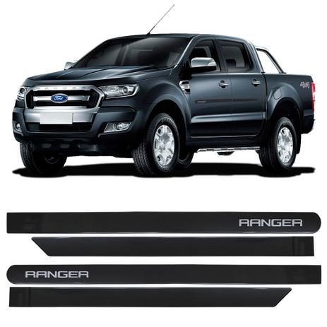 Jogo de Friso Lateral Ranger 2013 a 2019 Cinza Moscou - Sean car Menor preço em Jogo de Friso Lateral Ranger 2013 a 2019 Cinza Moscou - Sean car