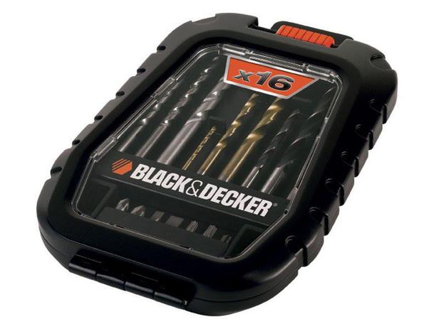 Jogo de Furar e Parafusar 16 Peças - Black&Decker