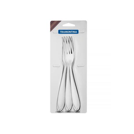 Jogo de Garfo de Mesa Laguna de Aço Inox 3Peças - Tramontina Menor preço em Jogo de Garfo de Mesa Laguna de Aço Inox 3Peças - Tramontina