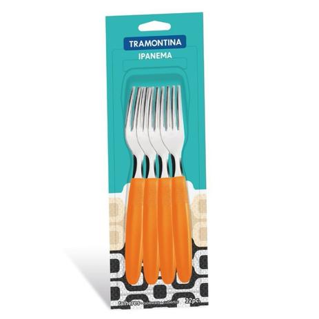 Jogo de Garfos de Mesa Inox 12 Peças Ipanema Tramontina 23362940 Laranja é boa?
