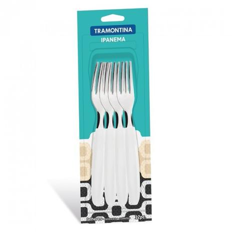 Jogo de Garfos de Mesa Inox 12 Peças Ipanema Tramontina 23362980 Branco é boa?