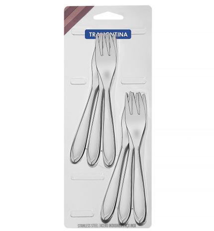 Jogo de Garfos para Torta com 6 Pecas Laguna Tramontina 9 Cm Menor preço em Jogo de Garfos para Torta com 6 Pecas Laguna Tramontina 9 Cm