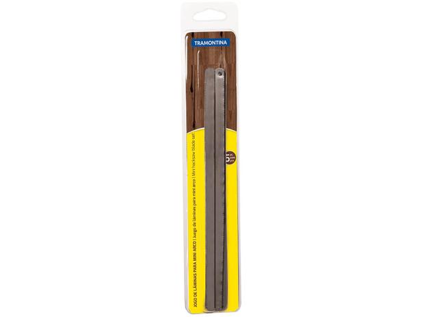 Jogo de Lâminas Mini Arco de Serra 6” 5 Peças - Tramontina 43303905 Menor preço em Jogo de Lâminas Mini Arco de Serra 6” 5 Peças - Tramontina 43303905