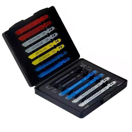 Jogo de Lâminas para Serra Tico-Tico para Metal e Madeira Kit com 14 Peças WESTERN Menor preço em Jogo de Lâminas para Serra Tico-Tico para Metal e Madeira Kit com 14 Peças WESTERN