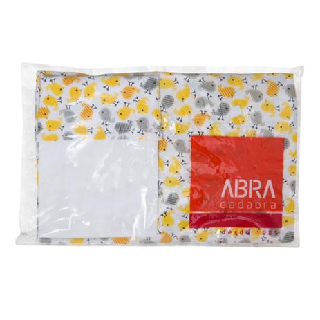 Jogo de Lençol para Mini Berço Passarinho - Amarelo - Abra cadabra Menor preço em Jogo de Lençol para Mini Berço Passarinho - Amarelo - Abra cadabra