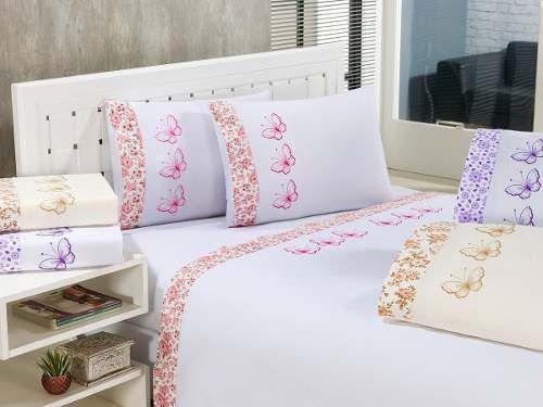 Jogo de Lençol Queen Bordado Naturalle 04 Peças 100 Algodão - Rosa - Finos enxovais é boa?