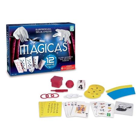Jogo De Magicas 12 Truques 1200 - Nig Brinquedos é ruim? Jogo De Magicas 12 Truques 1200 - Nig Brinquedos é boa?