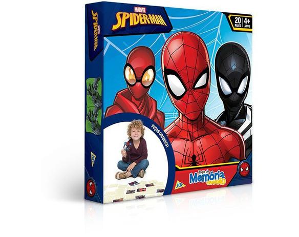 Jogo De Memoria Spider Man Toyster Menor preço em Jogo De Memoria Spider Man Toyster
