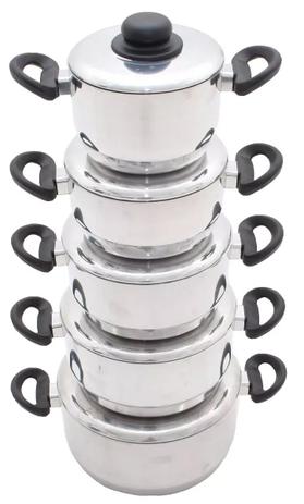 Jogo De Panelas Alumínio Batido Estilo Nigro - Absoluto Metais - Vila do churrasco é ruim? Jogo De Panelas Alumínio Batido Estilo Nigro - Absoluto Metais - Vila do churrasco é boa?