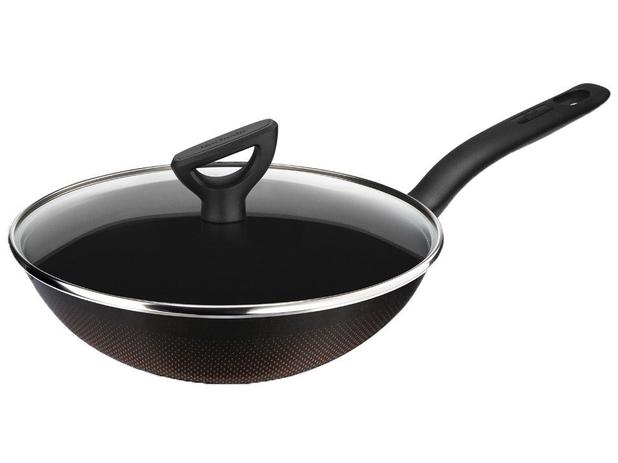 Jogo de Panelas Antiaderente 2,4mm Rochedo Inova - Preto 4 peças