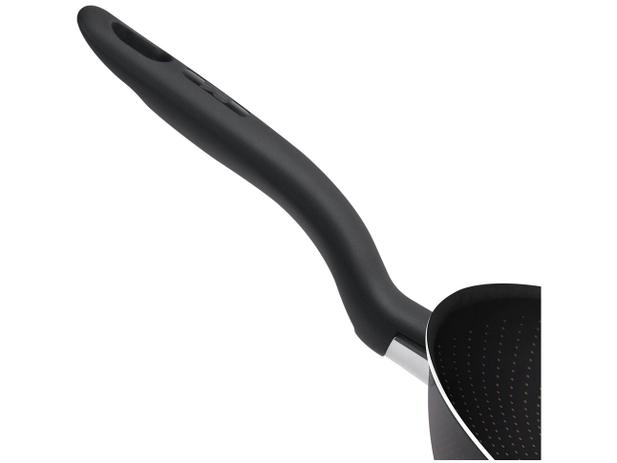 Jogo de Panelas Antiaderente 2,4mm Rochedo Inova - Preto 4 peças