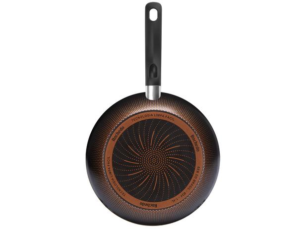 Jogo de Panelas Antiaderente 2,4mm Rochedo Inova - Preto 4 peças