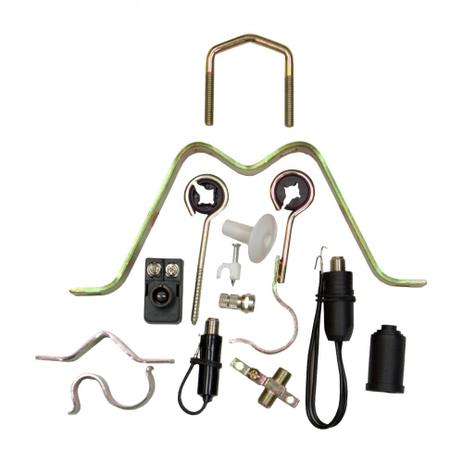 Menor preço em Jogo de Peças GE para Fixar Mastro de Antena Externa - 74779