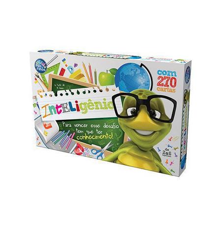 Jogo de perguntas inteligenio com 270 cartas + 6 peoes e tabuleiro - Pais E Filhos é boa?