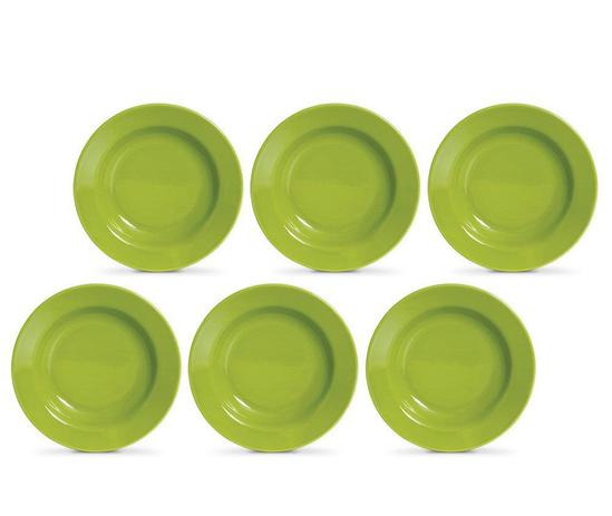 Jogo De Prato Fundo Verde Conjunto 6 Peças Ceramica - Scalla é boa?