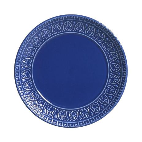 Jogo de Pratos para Sobremesa Greek 6 Peças Azul Navy - Porto brasil Menor preço em Jogo de Pratos para Sobremesa Greek 6 Peças Azul Navy - Porto brasil