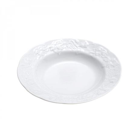 Jogo de Pratos Rasos Porcelana 6 Peças 22cm Vendange Wolff Rojemac Branco Menor preço em Jogo de Pratos Rasos Porcelana 6 Peças 22cm Vendange Wolff Rojemac Branco
