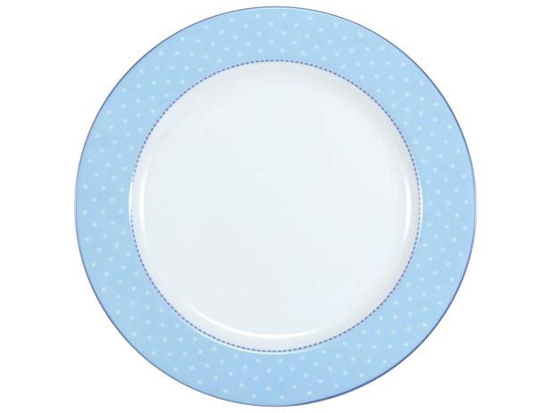 Jogo de Pratos Redondo de Sobremesa Porcelana - 6 Peças Schmidt Maitê Menor preço em Jogo de Pratos Redondo de Sobremesa Porcelana - 6 Peças Schmidt Maitê