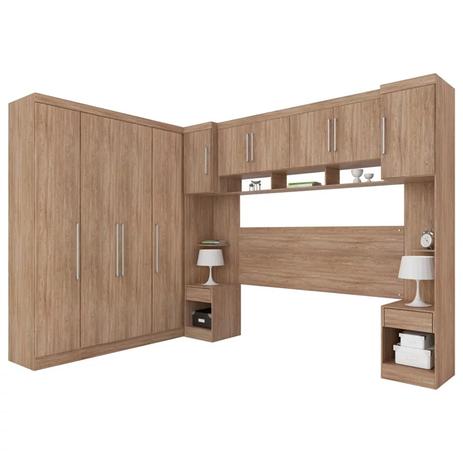 Jogo de Quarto Casal Modulado Modena CP1 Nogal - Demóbile é boa?